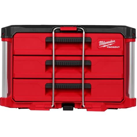 3-drawer metal mobile tool box|MILWAUKEE® PACKOUT™ 3.